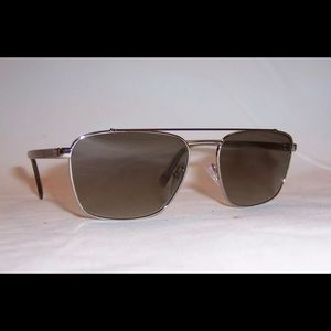 PRADA SUNGLASSES PR61US Y7B5O2 BROWN SILVER/GREEN